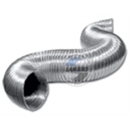 Lambro Industries 4 in. x 8 ft. Aluminum Semi-Rigid Duct, 8PK 3122